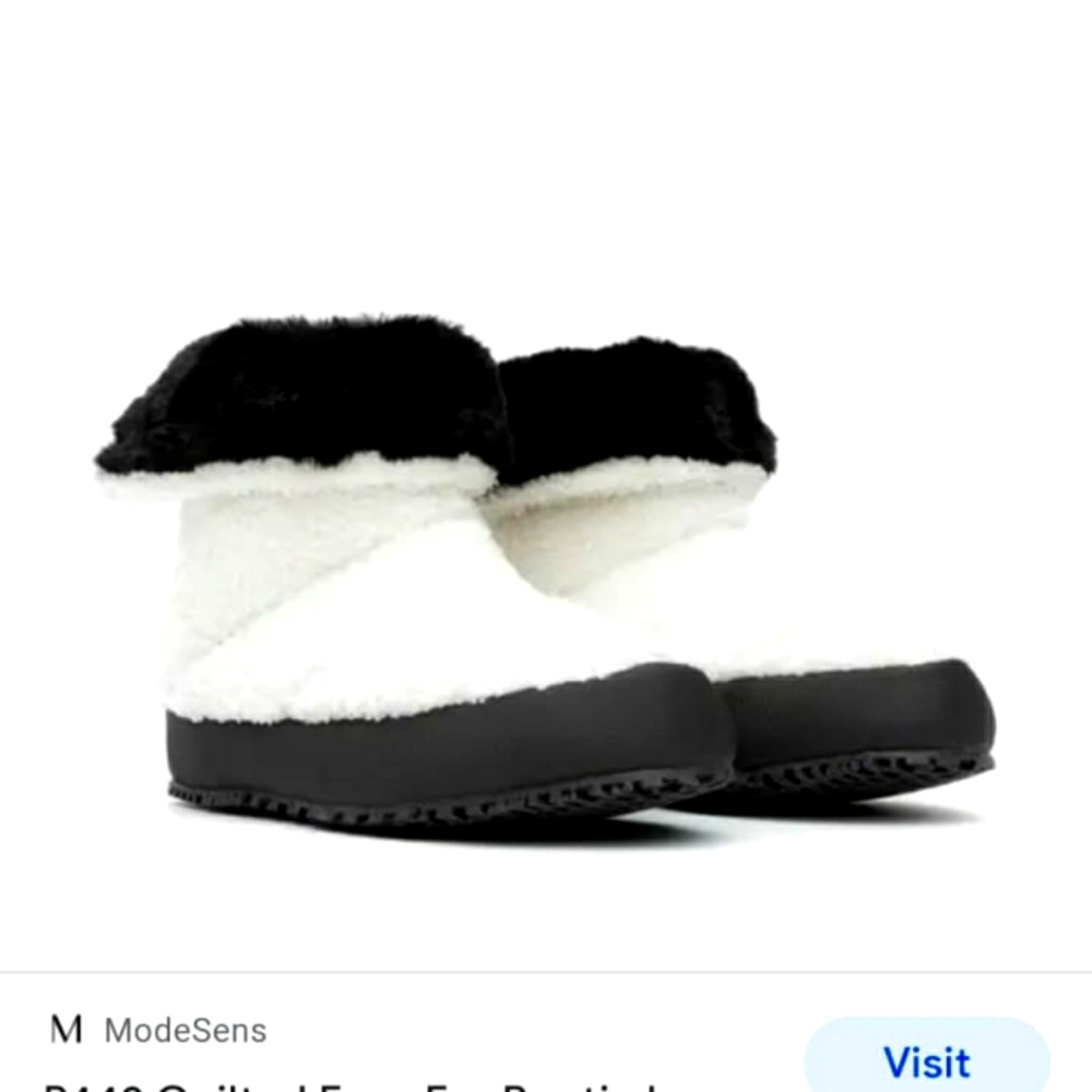 P4448 Faux Fur bootie